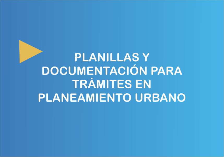 planillas planeamiento