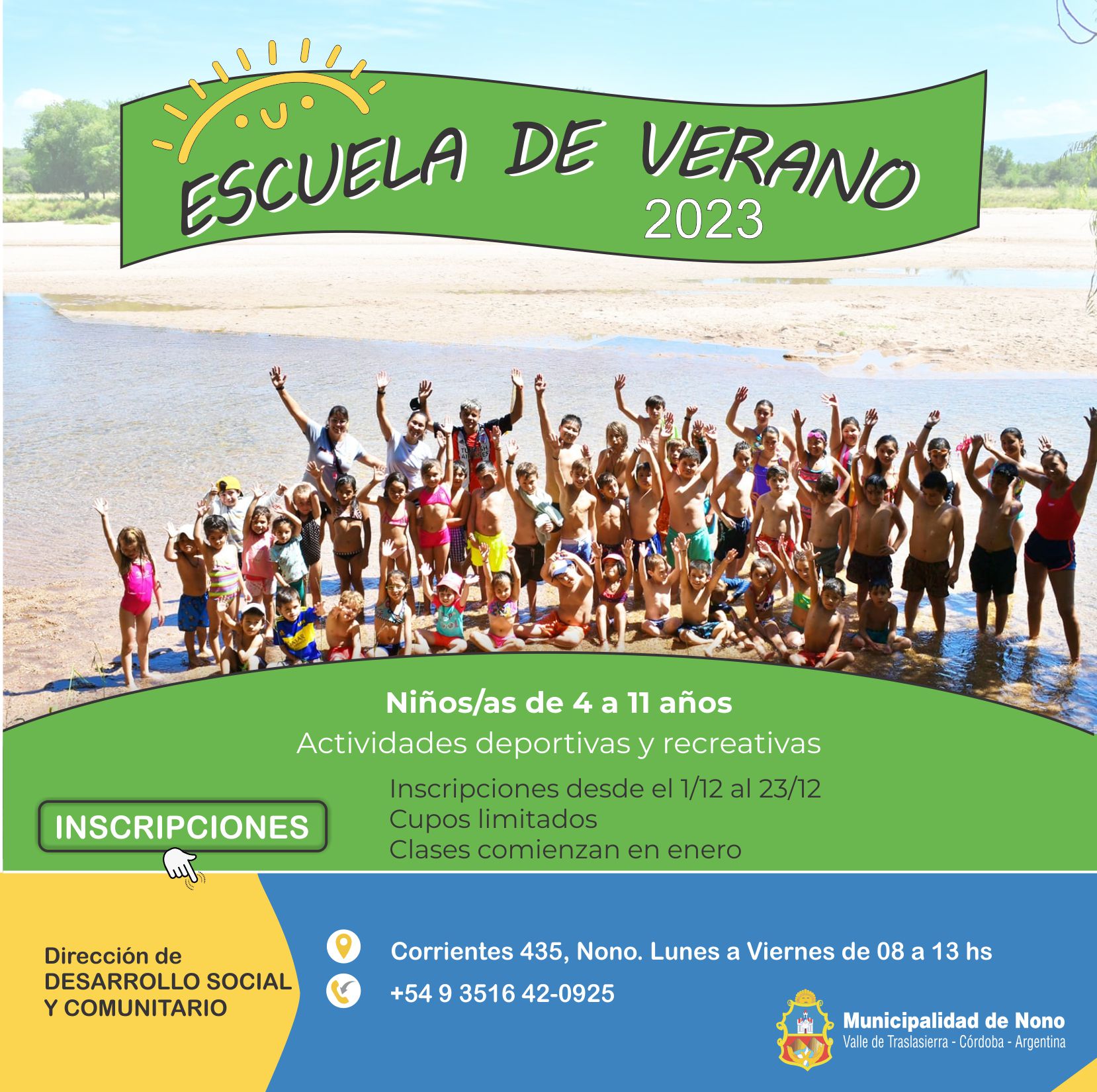 escuela de verano 2023
