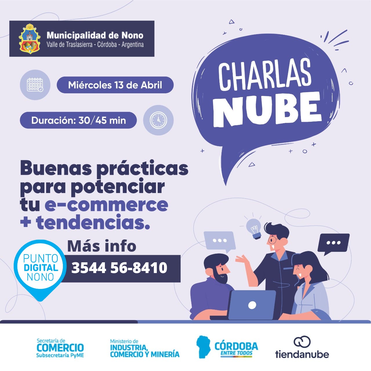 Charlas Nube Punto digital