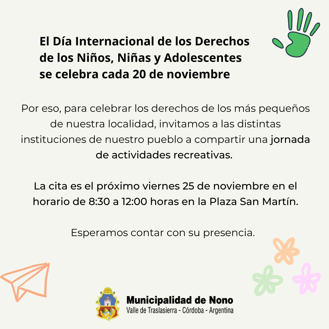 Evento derecho de los niños