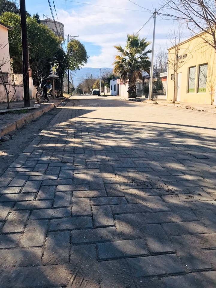 pavimento LOS PORTEÑOS