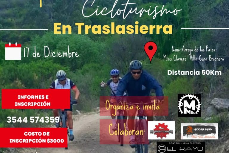 cicloturismo en traslasierra