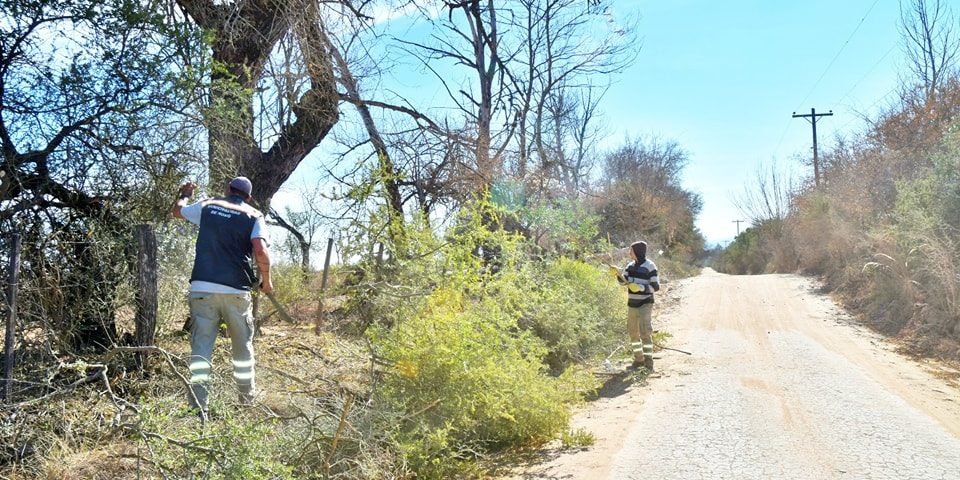 mantenimiento de caminos